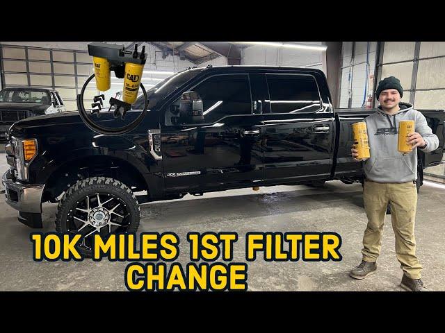 1 YEAR REVIEW!!! SPE MOTORSPORT CAT FUEL FILTER SYSTEM!! 2017 F-350 POWERSTROKE!