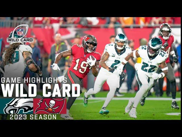 Philadelphia Eagles vs. Tampa Bay Buccaneers Game Highlights | NFL 2023 Super Wild Card Weekend