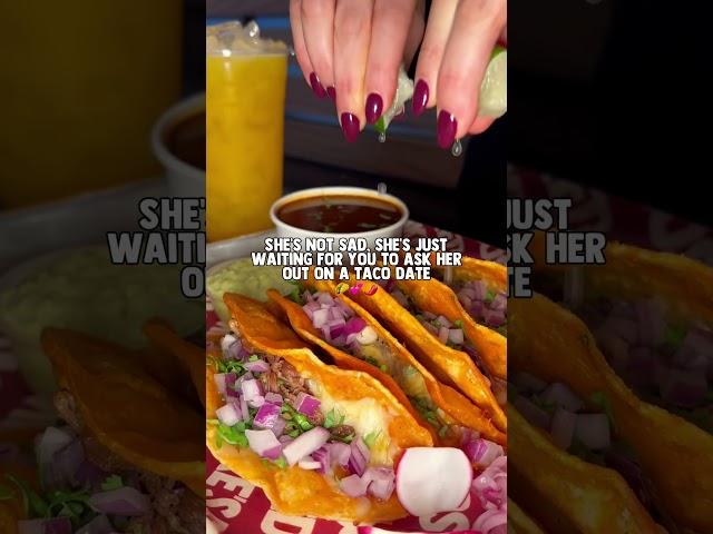 Make things muy picante and ask your girl to go on a taco date this week. 