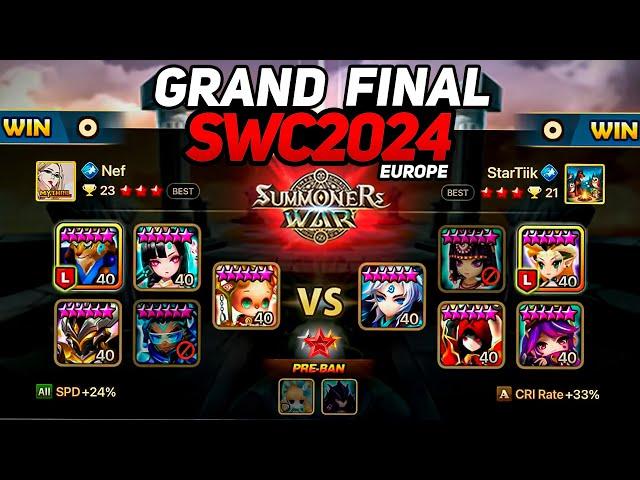 NEF vs STARTIIK (BO5) | GRAND FINAL | SWC2024 Europe Cup - Summoners War