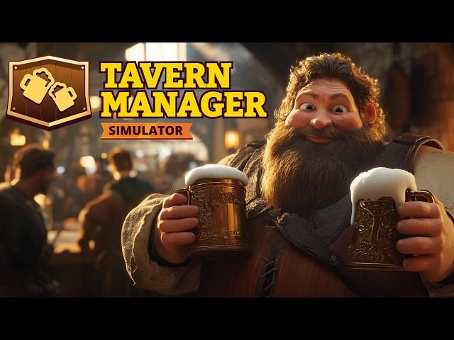 We Opened a Medieval Tavern… | Tavern Manager Simulator