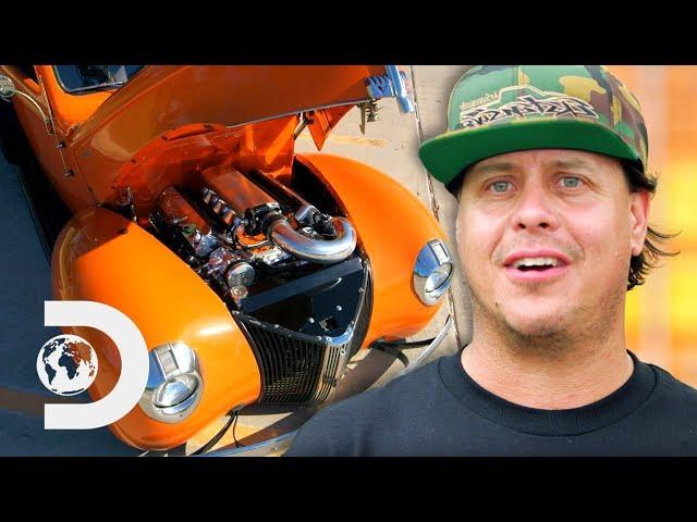 Bill And His Team Put A Chevy Engine In A Ford F-100 Truck | Texas Metal