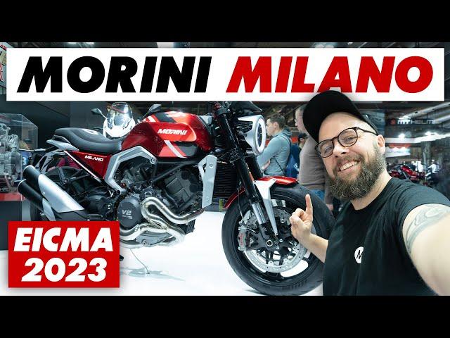 New 2024 Moto Morini Milano Unveiled! EICMA 2023