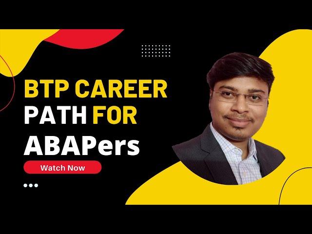 SAP BTP Vlog 2: Career for ABAPers