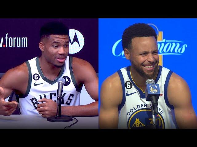 Steph Reacts To Giannis Calling Him The "Best Player In The World" 