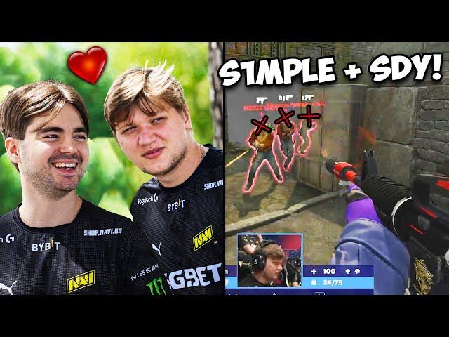 S1MPLE AND HIS NEW TEAMMATE HAVE INSANE CHEMISTRY! M0NESY IS ON FIRE! CSGO Twitch Clips