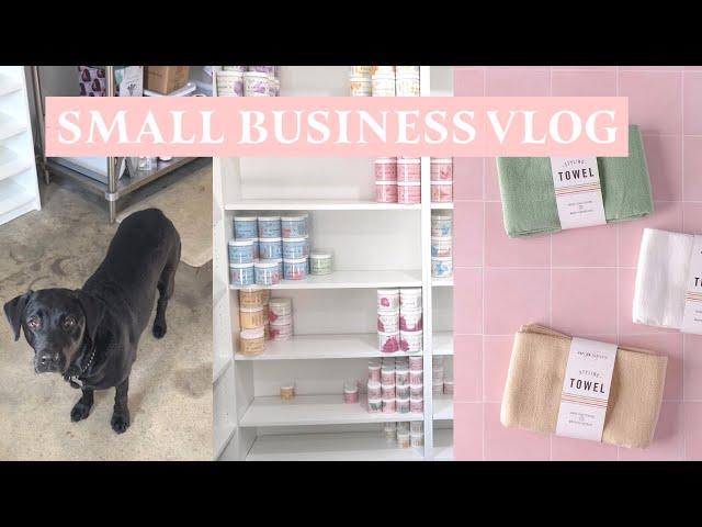 Day in the Life of a Small Business Owner, Studio Vlog