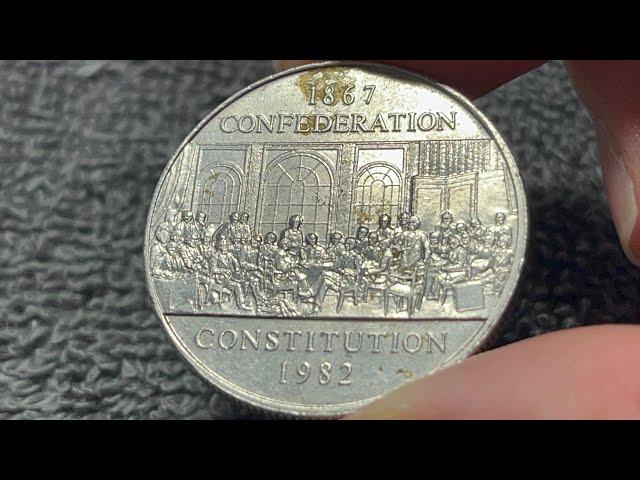 1982 Canada 1 Dollar Coin - Constitution • Values, Information, Mintage, History, and More