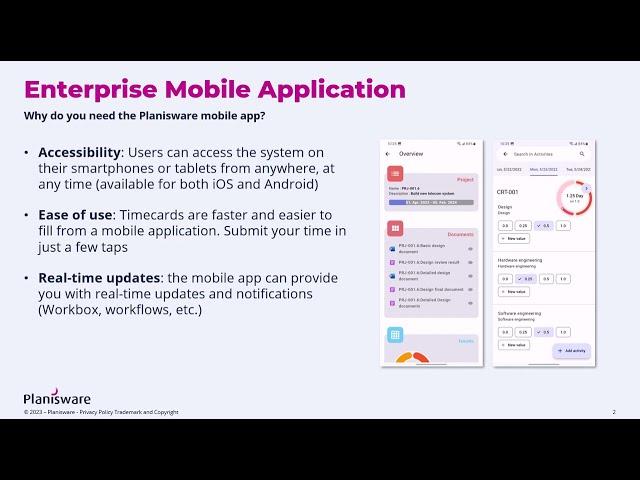 Introducing Our Latest Mobile App for Planisware Enterprise
