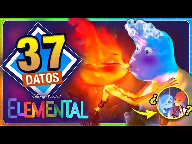 ELEMENTOS / ELEMENTAL: 37 Datos ARDIENTES que DEBES saber ft.@CinemaClubChannel | Átomo Network