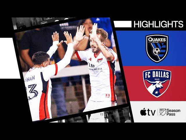 San Jose Earthquakes vs. FC Dallas | 5-Goal Thriller! | Full Match Highlights