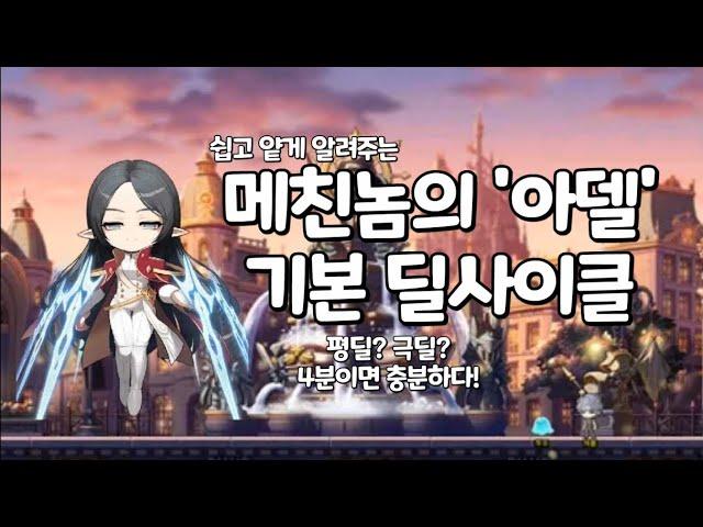 메친놈의 아델 기본적인 딜사이클