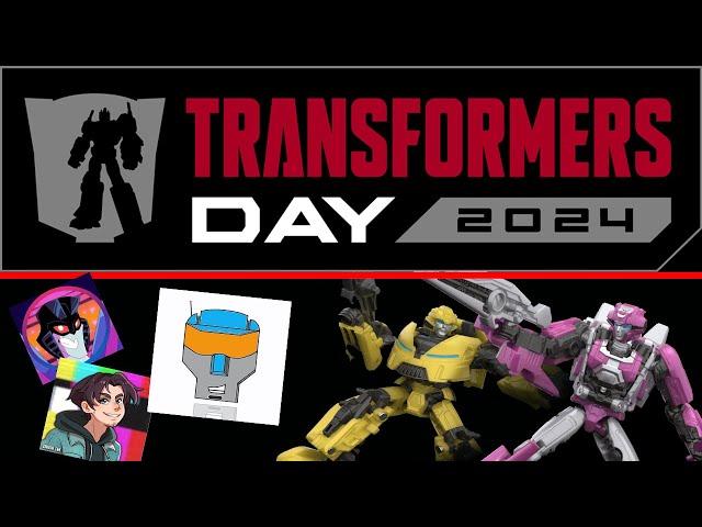 Watching Transformers Day 2024!! | #transformers Reveals and More!