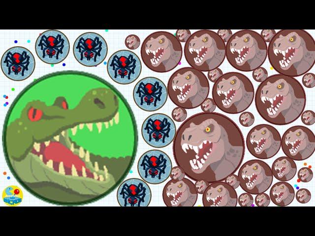 Agario Solo Epic Spider Skin Dominating The Server Trolling With Free Mass!(Agar.io Funny Moments)