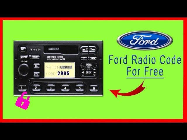 Ford Radio Code | Get It For Free