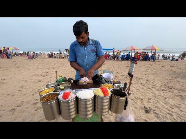 The Walking Bhelwala at Puri Beach, Odisha | Indian Street Food