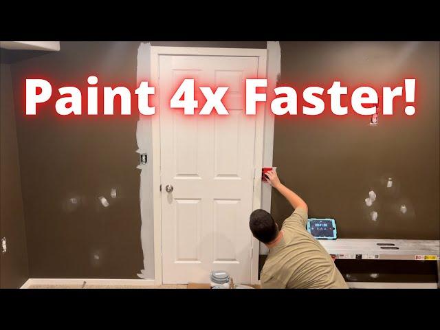 How to use a paint edger. Paint 4x faster with results.