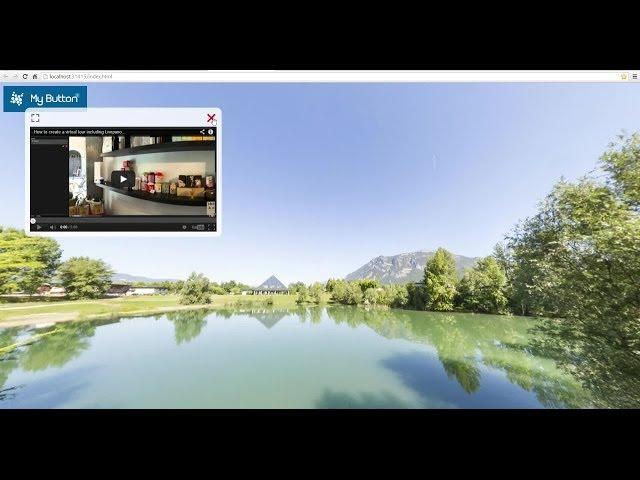 Web Video Box Plugin of Panotour Pro 2