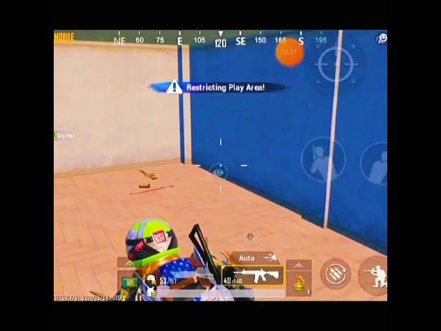 pubg mobile 1v 4 6000mh gaming #rush1 sqard#