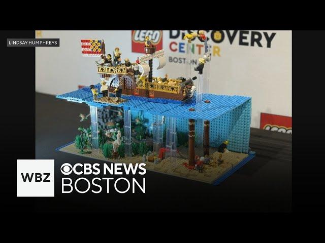 New Hampshire boy creates Boston Tea Party LEGO scene for global competition