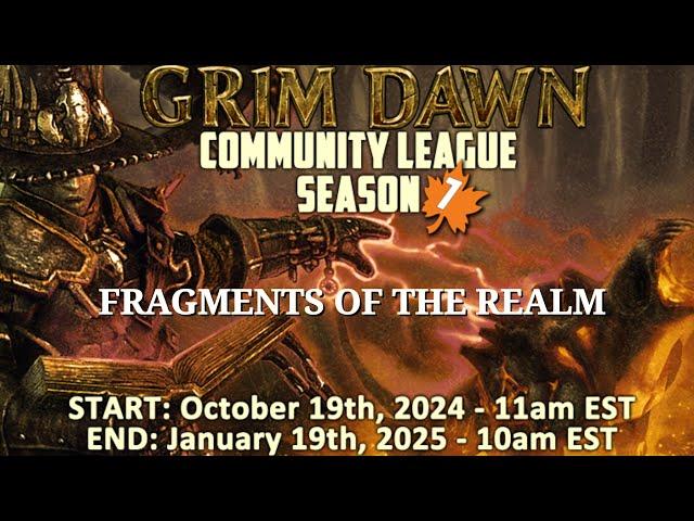 Grim Dawn Season 7 "Fragments of the Realm" - Announcement