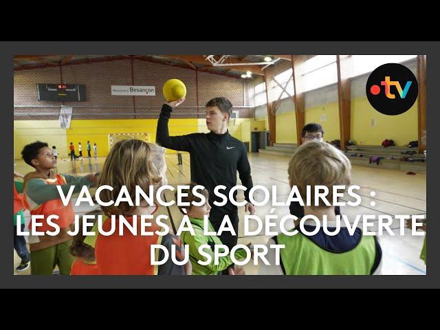 Vacances scolaires : les jeunes à la découverte du sport