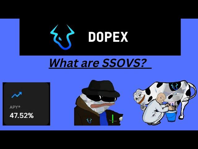 What are SSOVs? How to farm 50% apr with Dopex's Single Stake Option Vaults