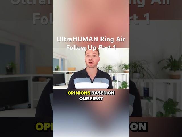 UltraHUMAN Ring Air Follow Up Part 1 #haydengxg #ultrahuman #smartring