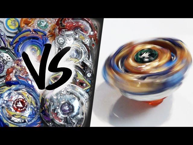 HAND-SPINNING Drain Fafnir (Spin Stealing) VS ALL BEYBLADE BURST! - EPIC Beyblade Burst Marathon!