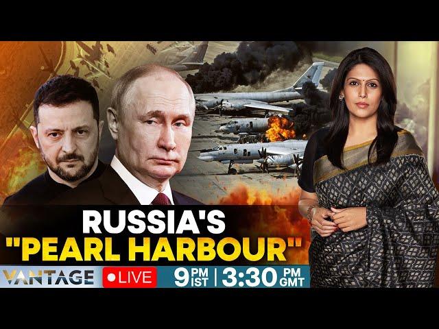 LIVE: Ukraine Destroys Russian Bomber Planes In Daring Drone Attack |Vantage with Palki Sharma