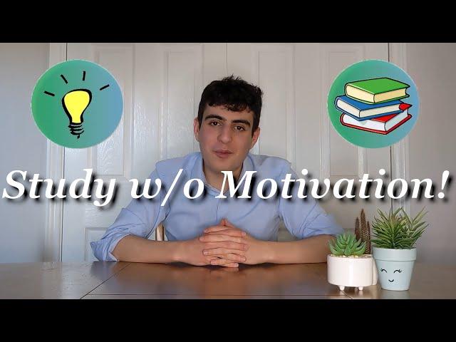 One Month Until A-LEVELS/GCSES // How To Study Without Motivation!