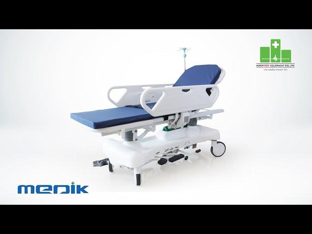 เตียงเคลื่อนย้ายผู้ป่วยปรับระดับด้วยไฮดรอลิก Medik รุ่น DP-ST001 | Hospitop Equipment