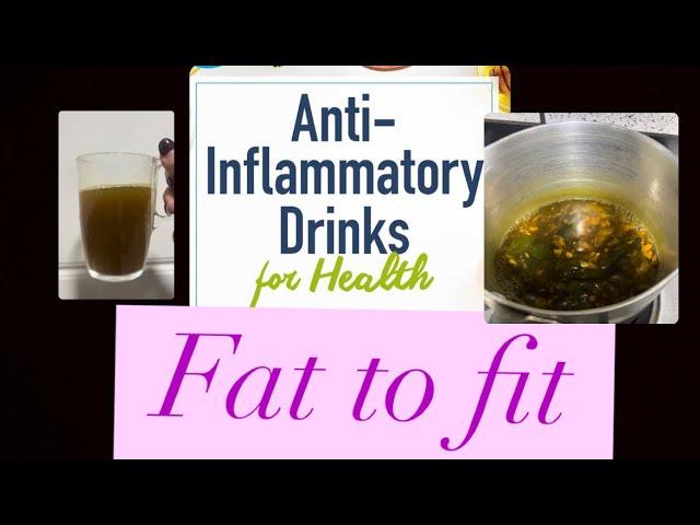 Anti inflammatory drink!Easy way to lose weight #detoxdrinkforweightloss #weightloss #viralvideo