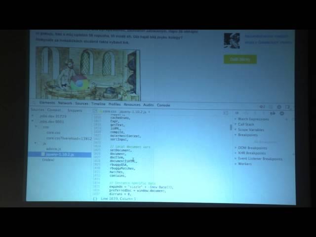 Robin Pokorný: Jak chytré jsou Chrome DevTools - DevFest Praha 2013