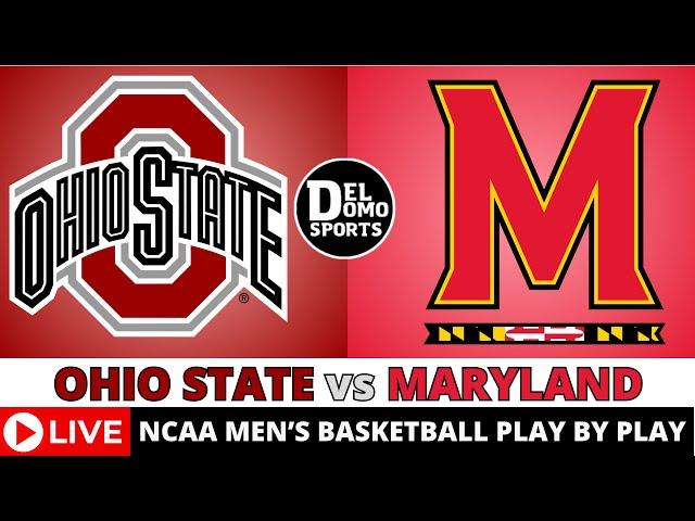 OHIO STATE vs MARYLAND LIVE  NCAA Men’s Basketball Game Score & Play-by-Play Commentary Dec 4, 2024