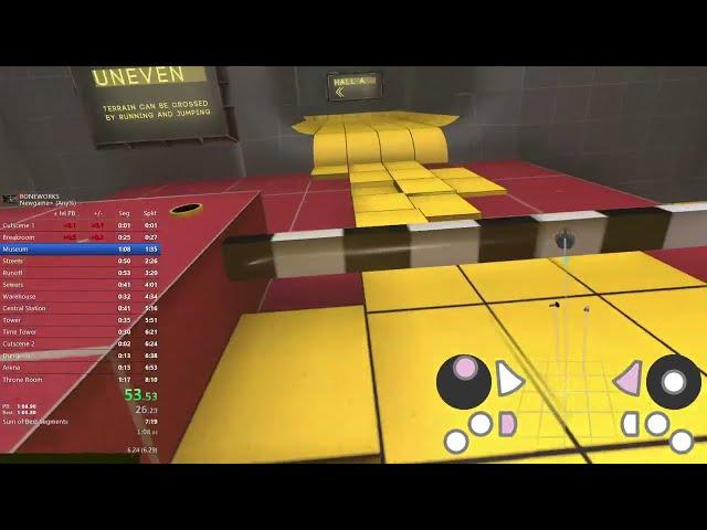 Boneworks newgame+ (any%) speedrun in 7:41