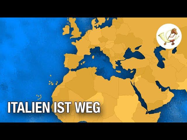 Italien ist weg