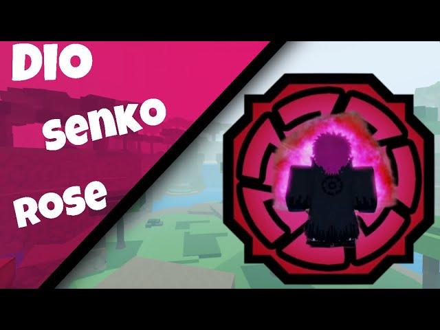 *MAX* DIO SENKO ROSE SHOWCASE | Shindo Life