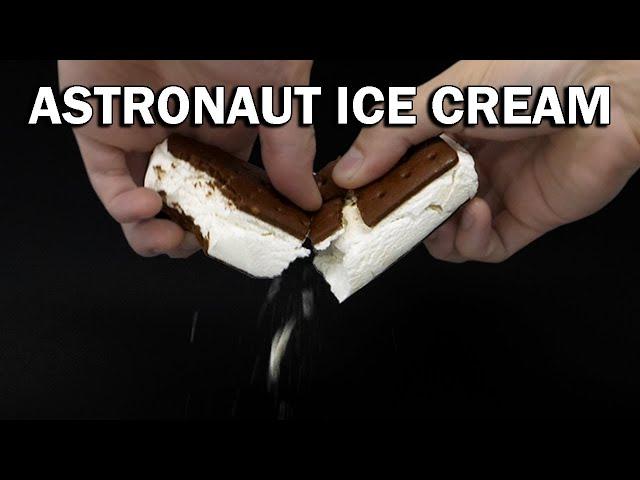 Making astronaut ice cream