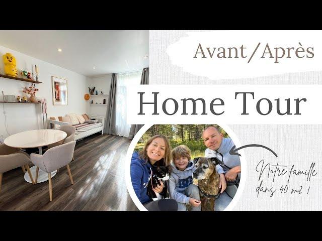 HOME TOUR - Avant/Après - Famille (presque) minimaliste !