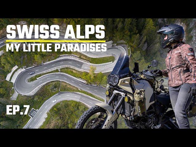 My Graubunden favorites: MALOJAPASS, SILVAPLANA, JULIERPASS - SWISS ALPS solo motorcycle trip EP.7