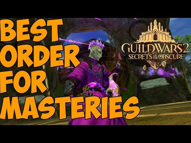 What masteries to level in Guild Wars 2 Secrets of the Obscure!