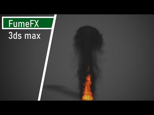 FumeFx 3ds max beginner tutorial