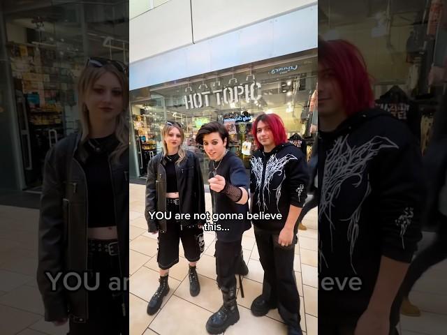 YOU WONT BELIEVE WHAT WE FOUND IN HOT TOPIC  #emo #hottopic #goth #alternative #tx2 #rock #alt