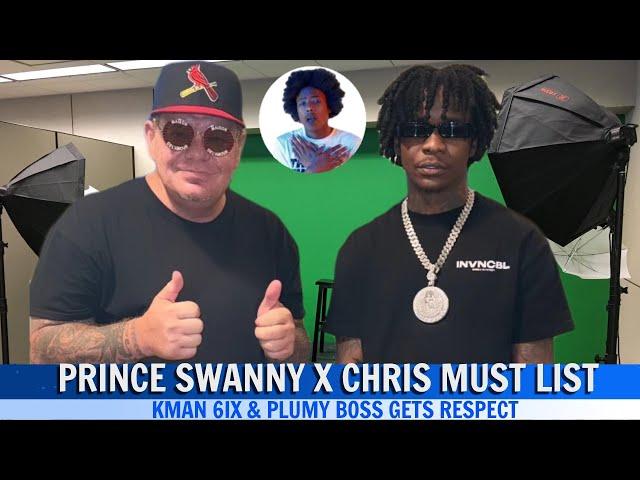 Prince Swanny EPIC Interview With Chris Must List In Miami, Kman 6ixx & Plumpy Boss Gets Respect