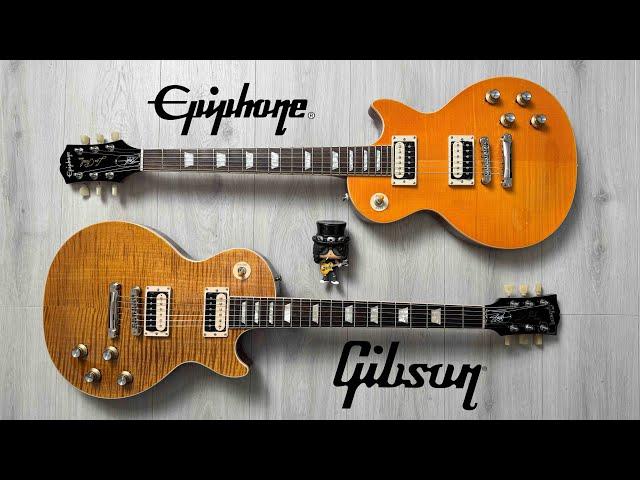 Gibson vs Epiphone Slash Les Paul Standard Appetite Burst