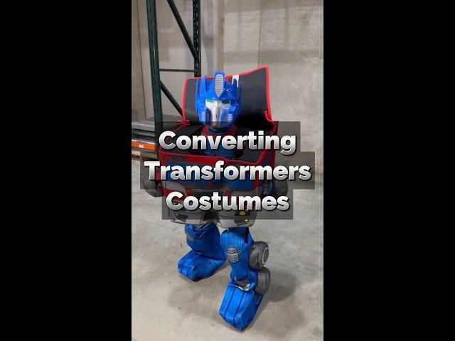 Transformers Converting Costumes!