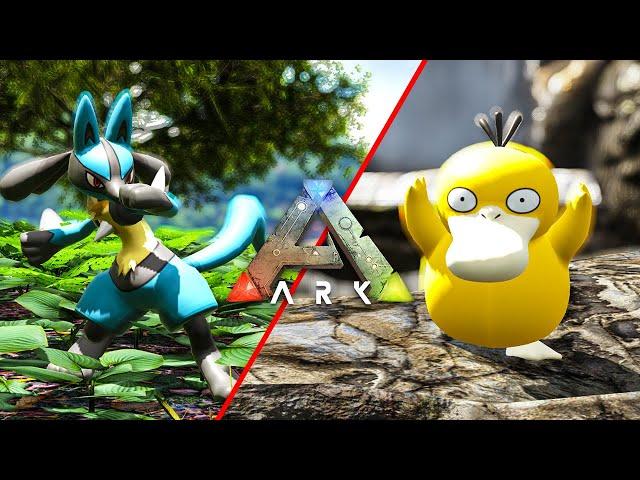 We Catch POKEMON In ARK, Then We Battle!