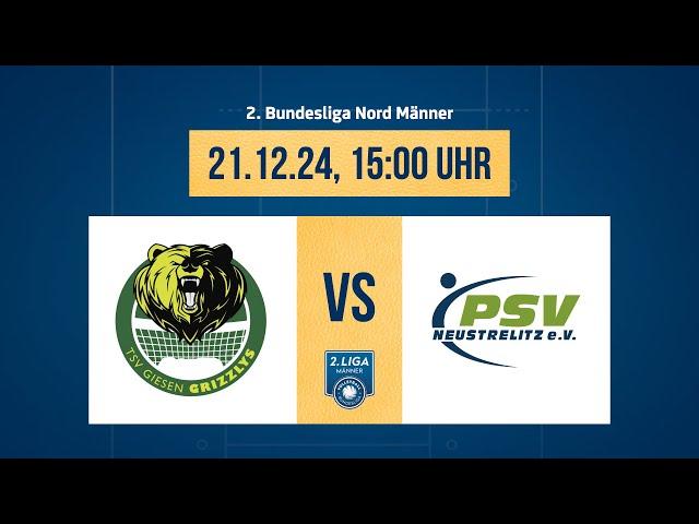 TSV Giesen GRIZZLYS II – PSV Neustrelitz (2. Volleyball Bundesliga Nord M 24/25)