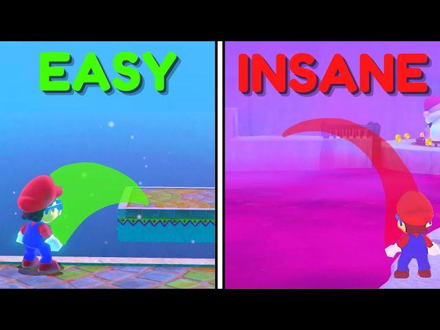 Beginner vs ELITE Trickjumps! - Super Mario Odyssey